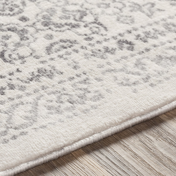Laurel Foundry Modern Farmhouse DeSoto Oriental Cream/Gray Area Rug